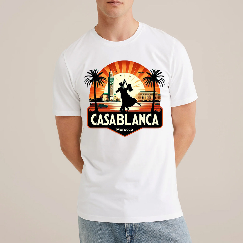 -Shirt Casablanca Maroc